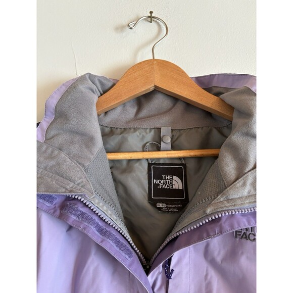 The North Face Women’s HyVent Hooded Lilac Purple Jacket Size XL No Vest LINER - Picture 3 of 15